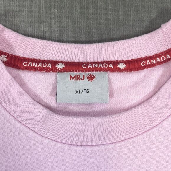 Montreal Canada Mens XL Light Pink Crewneck Sweatshirt - Picture 2 of 6